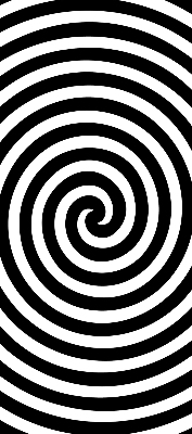 Rolgordijn verduisterend Hypnotiserende cirkel