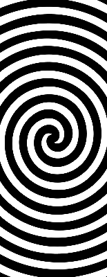 Rolgordijn verduisterend Hypnotiserende cirkel