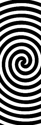 Rolgordijn verduisterend Hypnotiserende cirkel