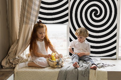 Rolgordijn verduisterend Hypnotiserende cirkel