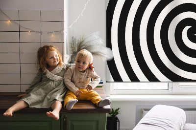 Rolgordijn verduisterend Hypnotiserende cirkel