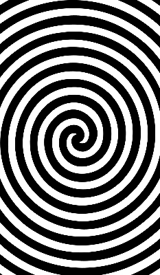 Rolgordijn verduisterend Hypnotiserende cirkel