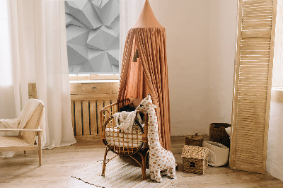 Rolgordijn voor het raam 3D-papiermuur