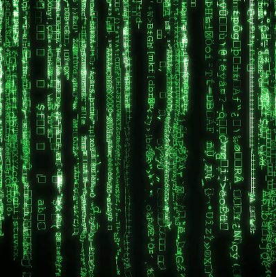 Rolgordijn verduisterend Groene cijfers