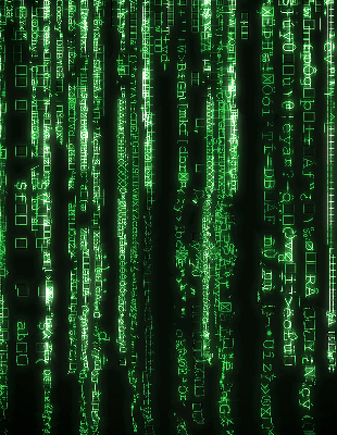 Rolgordijn verduisterend Groene cijfers