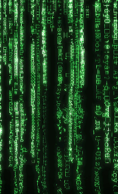 Rolgordijn verduisterend Groene cijfers