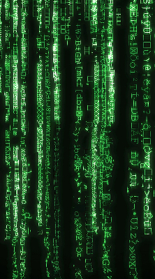 Rolgordijn verduisterend Groene cijfers