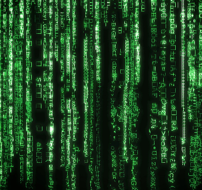 Rolgordijn verduisterend Groene cijfers