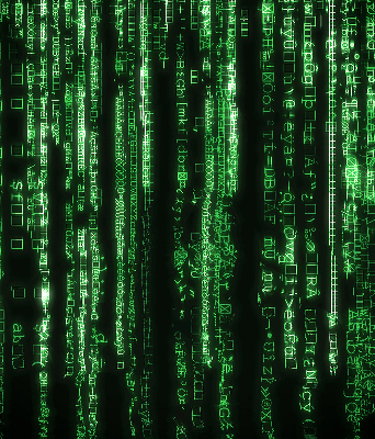 Rolgordijn verduisterend Groene cijfers