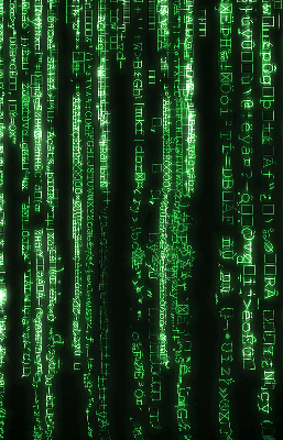 Rolgordijn verduisterend Groene cijfers