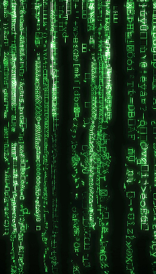 Rolgordijn verduisterend Groene cijfers