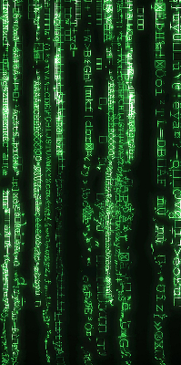 Rolgordijn verduisterend Groene cijfers