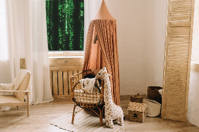 Rolgordijn verduisterend Groene cijfers