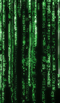 Rolgordijn verduisterend Groene cijfers