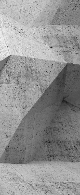 Rolgordijn voor het raam 3D stenen muur