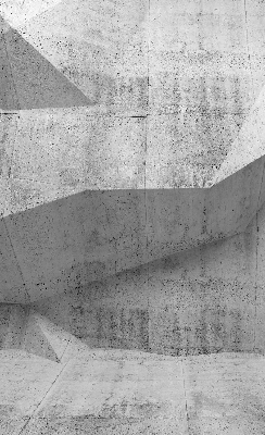 Rolgordijn voor het raam 3D stenen muur