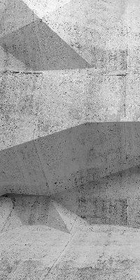 Rolgordijn voor het raam 3D stenen muur