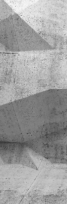 Rolgordijn voor het raam 3D stenen muur