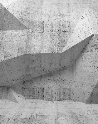 Rolgordijn voor het raam 3D stenen muur