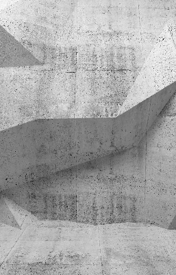 Rolgordijn voor het raam 3D stenen muur