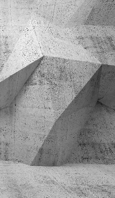 Rolgordijn voor het raam 3D stenen muur