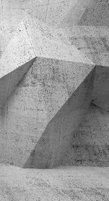 Rolgordijn voor het raam 3D stenen muur