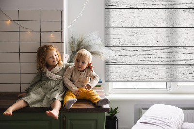 Rolgordijn voor het raam Grijze borden