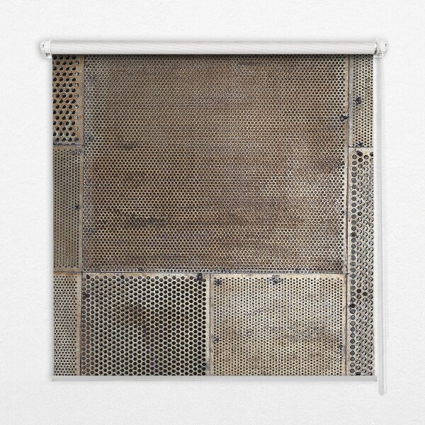 Rolgordijn verduisterend Metalen wand