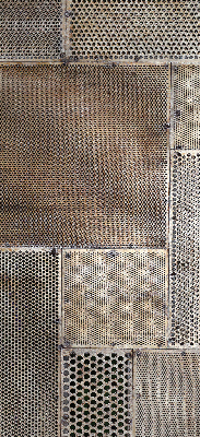 Rolgordijn verduisterend Metalen wand