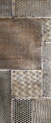 Rolgordijn verduisterend Metalen wand