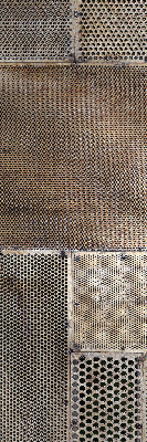 Rolgordijn verduisterend Metalen wand