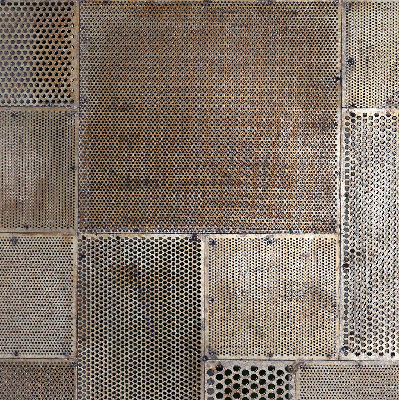 Rolgordijn verduisterend Metalen wand