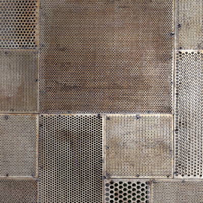 Rolgordijn verduisterend Metalen wand