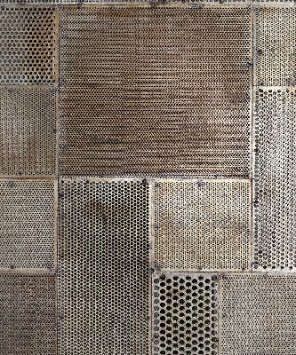 Rolgordijn verduisterend Metalen wand