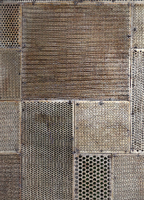 Rolgordijn verduisterend Metalen wand