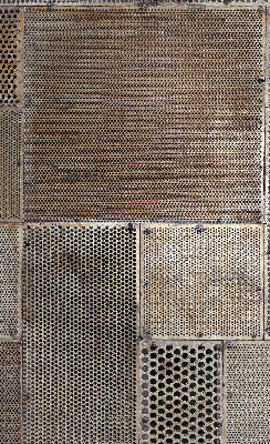 Rolgordijn verduisterend Metalen wand