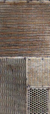 Rolgordijn verduisterend Metalen wand