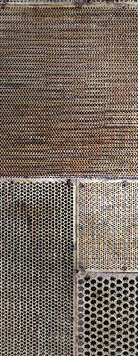 Rolgordijn verduisterend Metalen wand