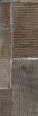 Rolgordijn verduisterend Metalen wand