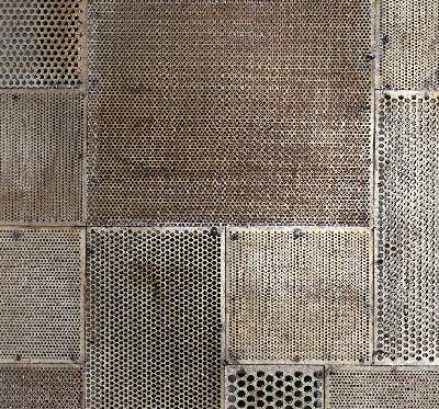 Rolgordijn verduisterend Metalen wand