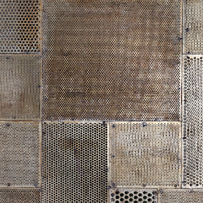 Rolgordijn verduisterend Metalen wand