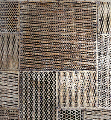 Rolgordijn verduisterend Metalen wand