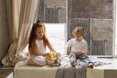 Rolgordijn verduisterend Metalen wand