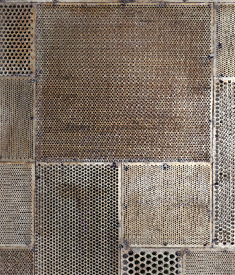 Rolgordijn verduisterend Metalen wand