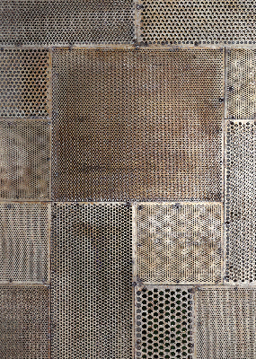 Rolgordijn verduisterend Metalen wand