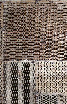 Rolgordijn verduisterend Metalen wand