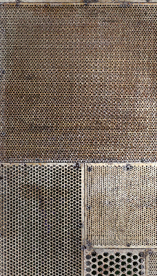 Rolgordijn verduisterend Metalen wand