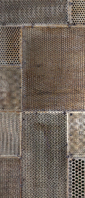 Rolgordijn verduisterend Metalen wand