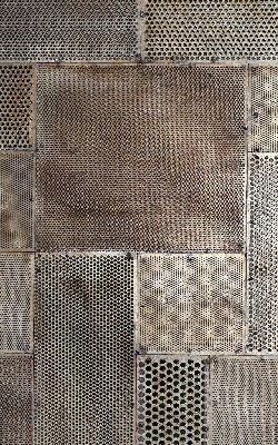 Rolgordijn verduisterend Metalen wand