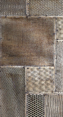 Rolgordijn verduisterend Metalen wand